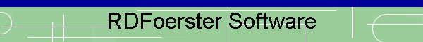 RDFoerster Software